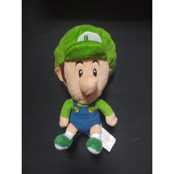 BABY LUIGI Super Mario Little Buddy Authentic Nintendo 6' Plush - Picture 1 of 11